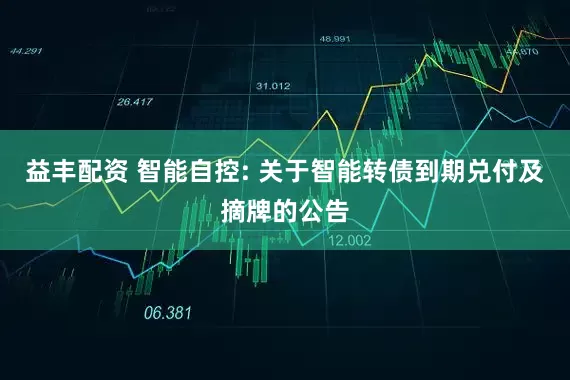 益丰配资 智能自控: 关于智能转债到期兑付及摘牌的公告